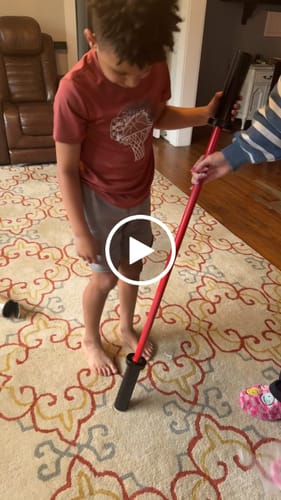 Customer video review of RitFit Colorful Training Barbell Weight Lifting Bar