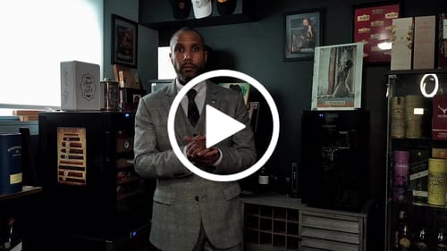 Customer video review of Retro Grey Wool 3 Piece Suit