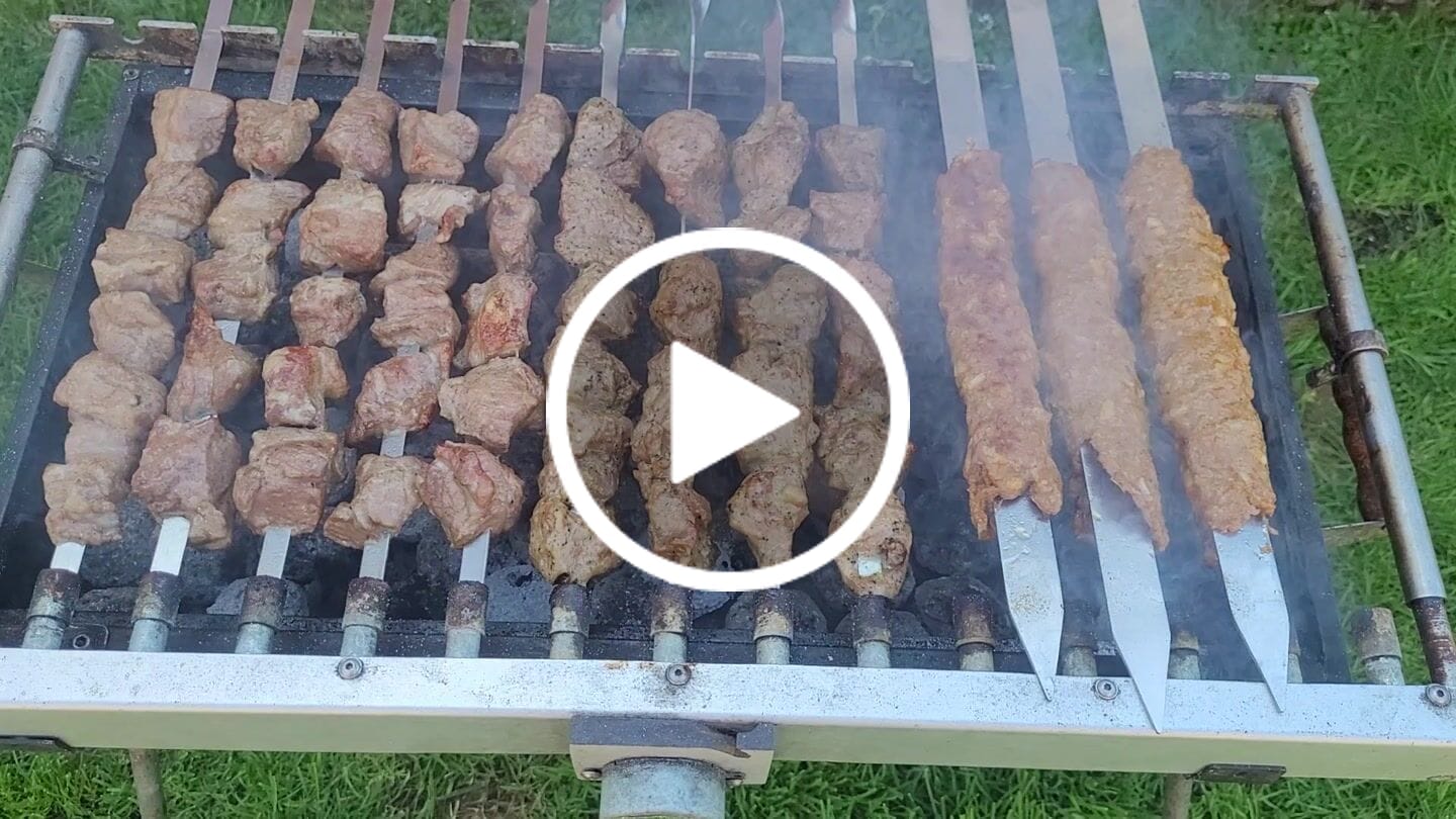 Customer video review of Lamm-Schaschlik Knoblauch-Pfeffer – würzig mariniert aus der Keule | mySchaschlik