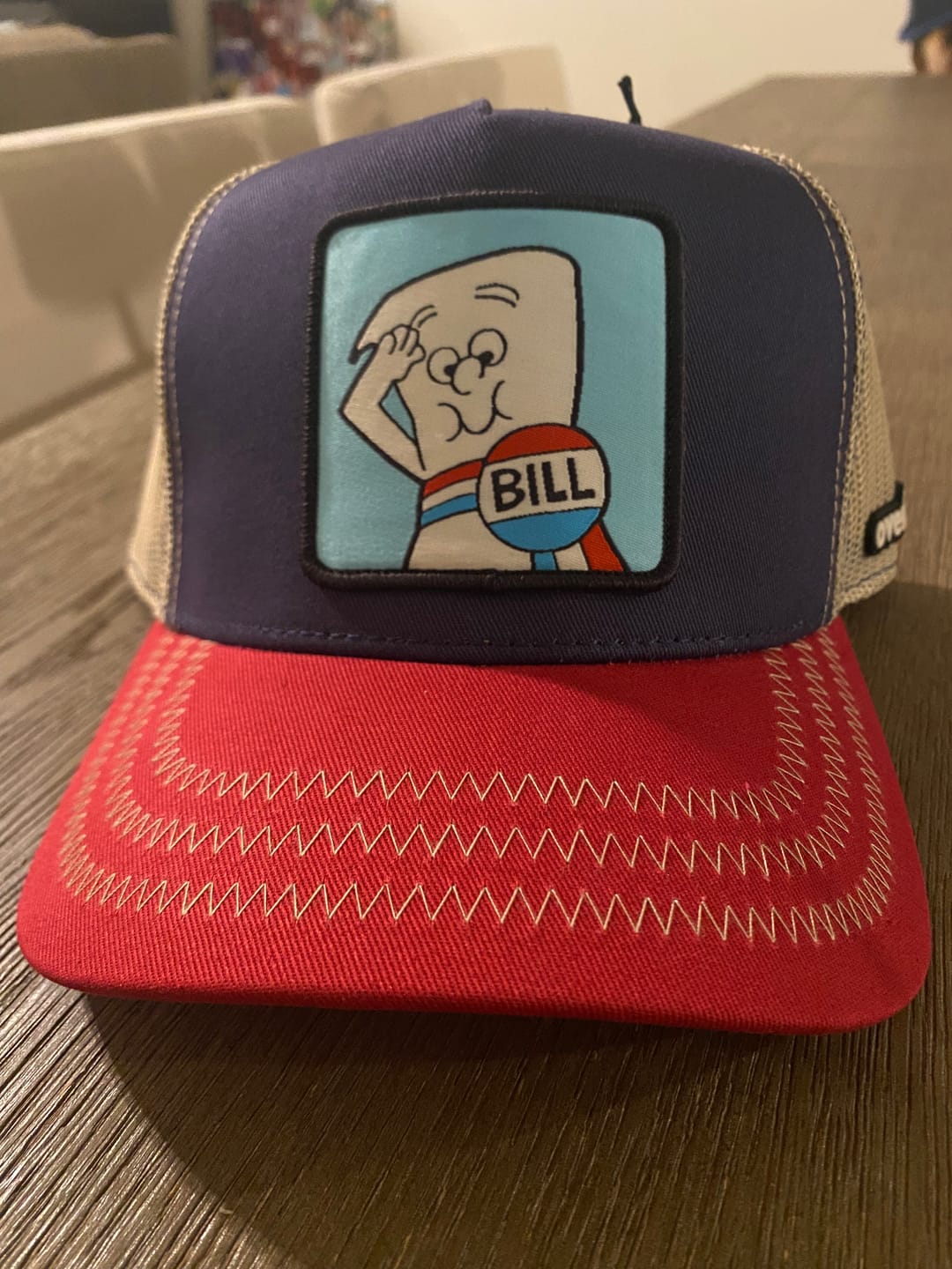 Customer photo review of OVERLORD X Schoolhouse Rock!: Bill Trucker Cap