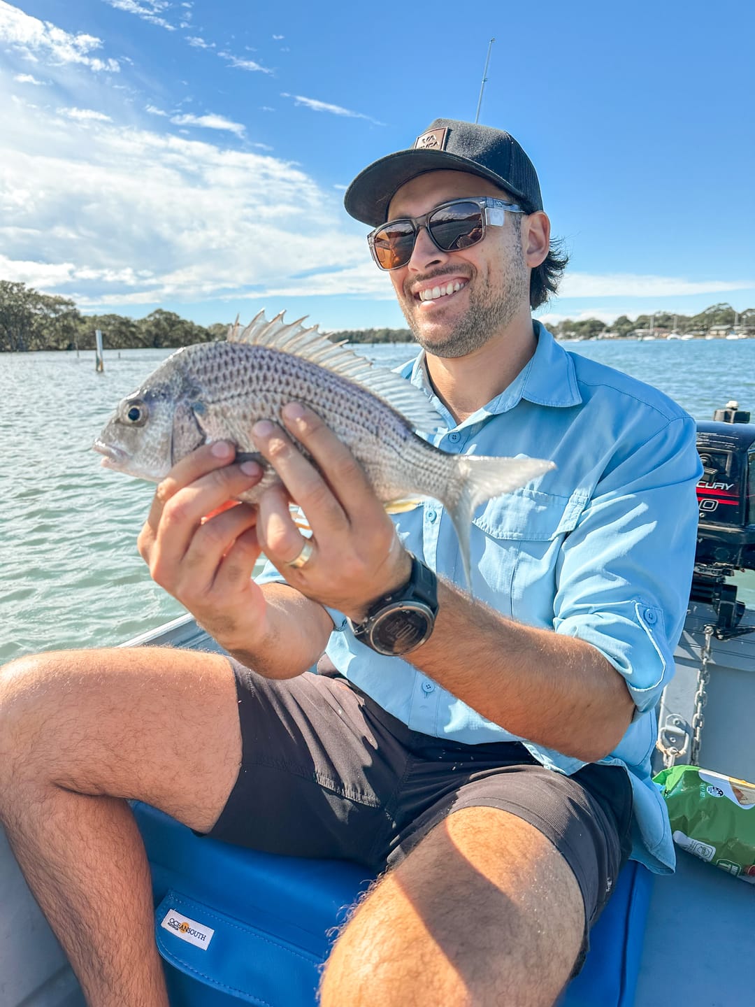 Customer photo review of Kenneth Steel Frame / Brown Lens Polarised Safety Glasses