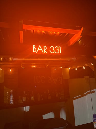 Customer photo review of Custom Neon: BAR 331