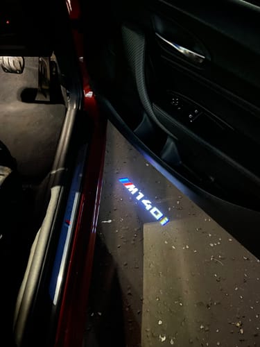 Customer photo review of BMW F SERIES DOOR LIGHTS