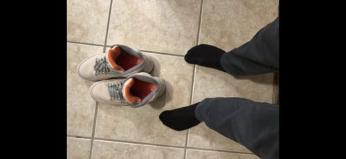 Customer photo review of All Day Comfort Casual Insoles