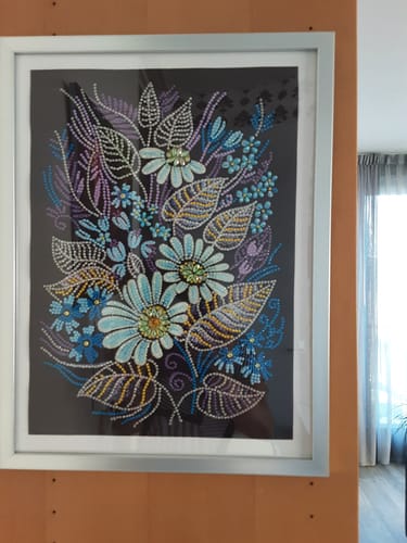 Customer photo review of Bloemen Kunst | Glow in the Dark