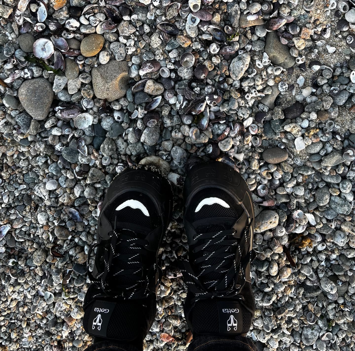 Customer photo review of Zapatilla Negra Mujer C7324