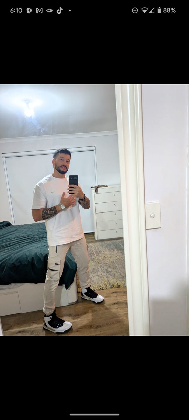 Customer photo review of Sand Cargo Pants V2