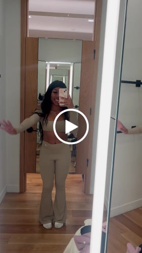 Customer video review of Stone Long Sleeve and Flare Pant Set