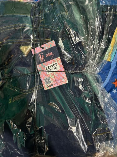 Customer photo review of Jeans Flare Trenzado Azul Oscuro | Modelo EZ1108 (H3)  | Moda Estroz | Venta Por Mayor