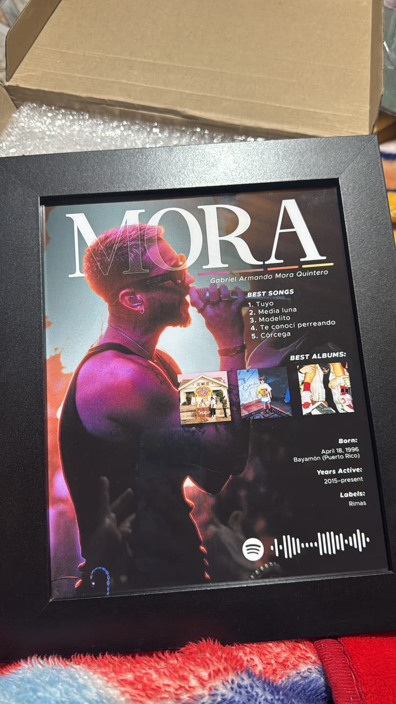 Customer photo review of Mora - Cuadro Artista