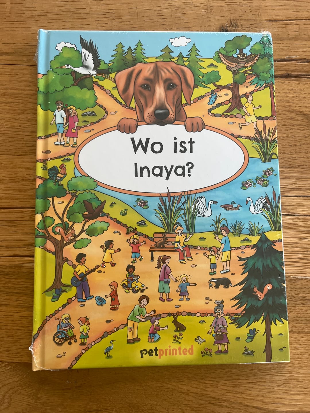 Customer photo review of Wo bist du? - Personalisiertes Hunde-Wimmelbuch