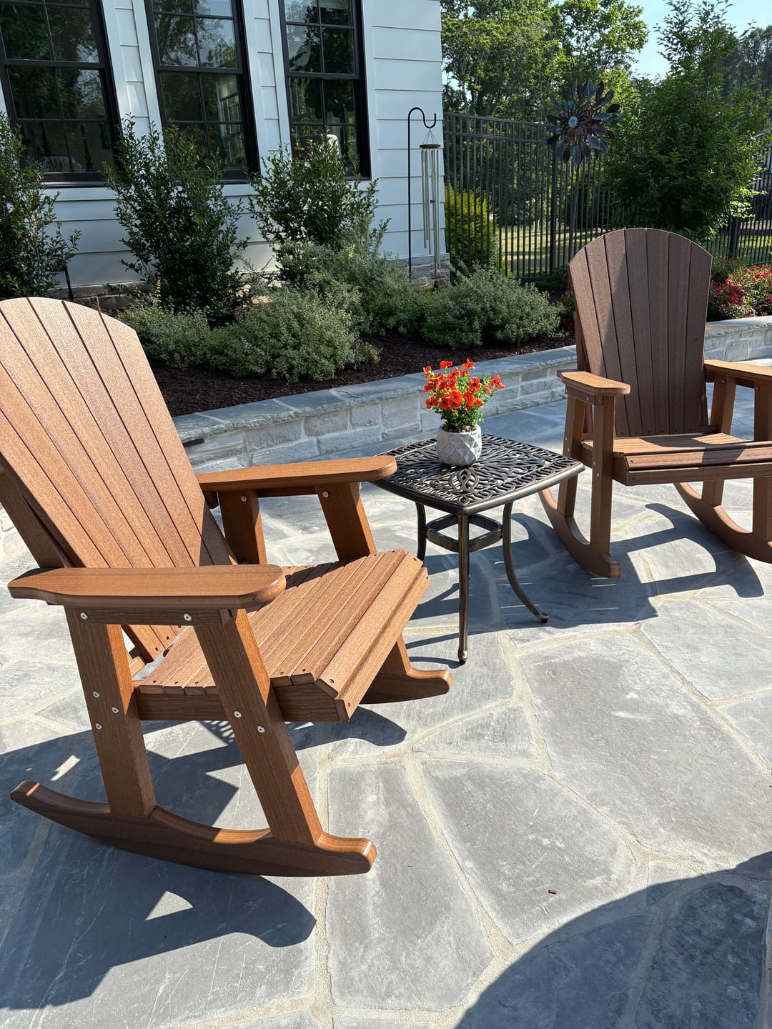 Customer photo review of DURAWEATHER POLY® Adirondack Porch Rocker Lakeside