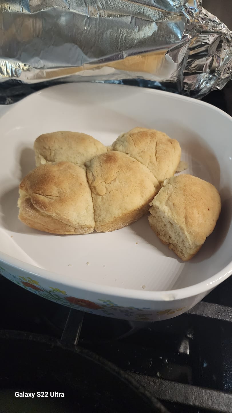 Customer photo review of Cousin T's Biscuit Mix