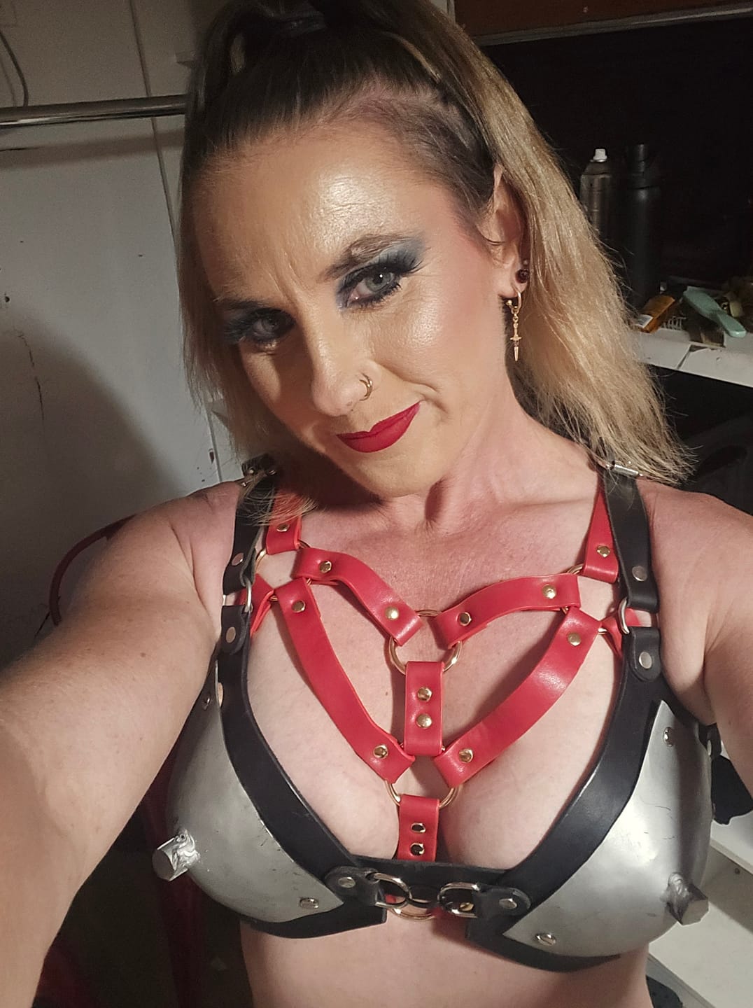 Customer photo review of ALEX CHEST HARNESS