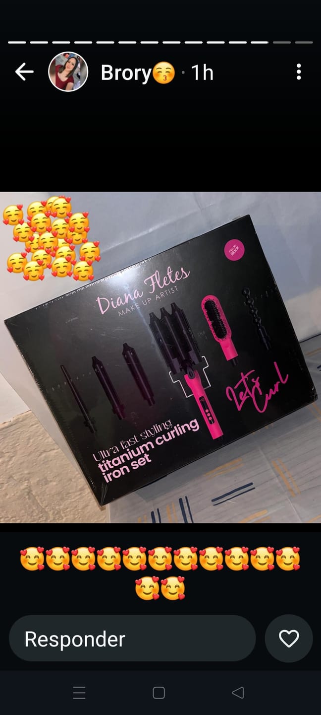 Customer photo review of Ferro 6 en 1 Black Diana Fletes