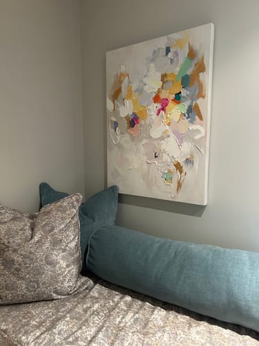 Customer review photo for Plaster Art Texture Painting #SG182