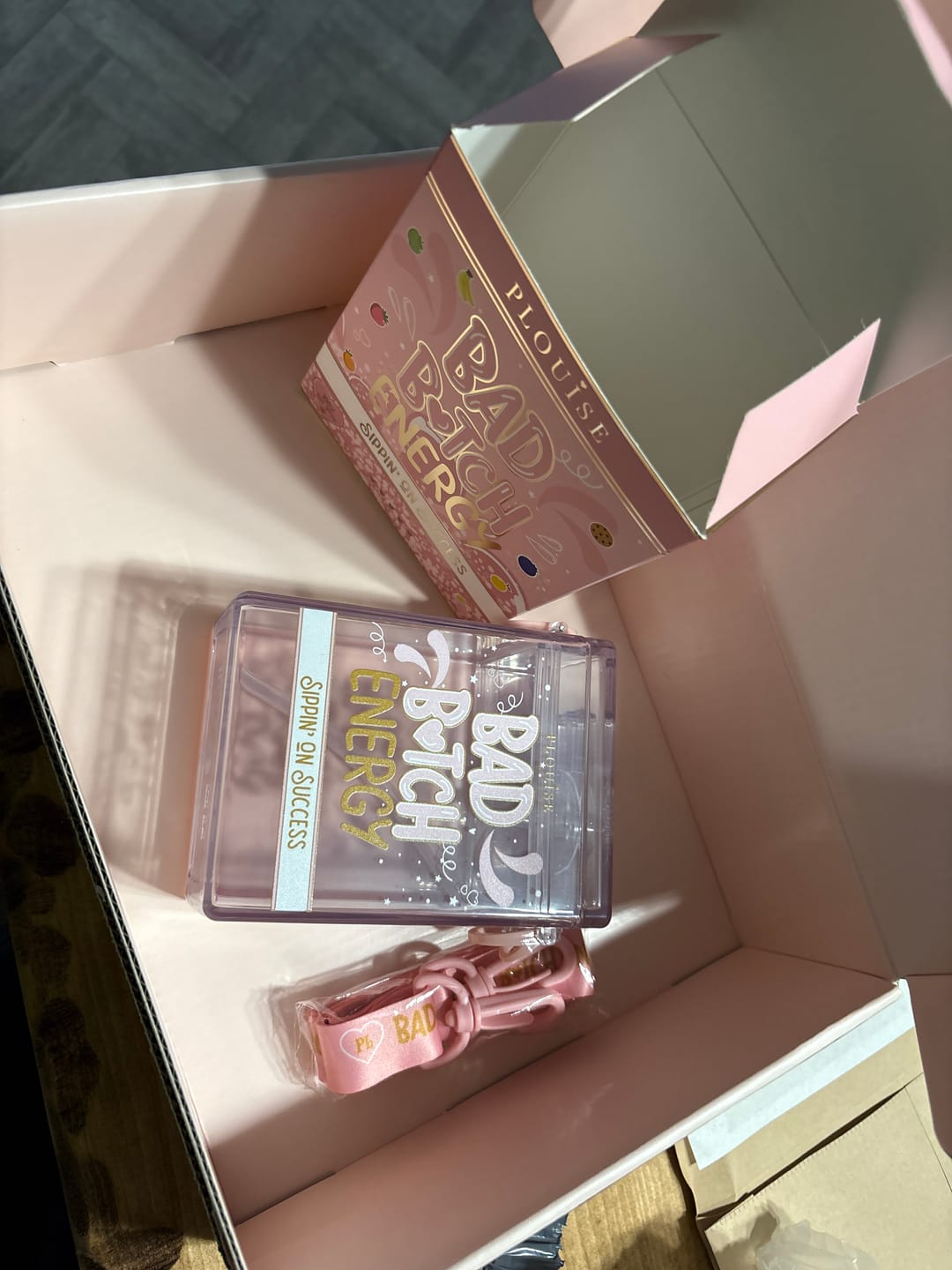 Customer photo review of P. Louise Sippin' On Success Bad B*tch Energy Cup - 500ml