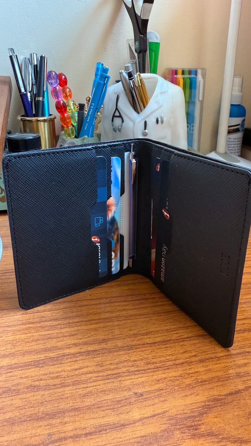 Customer photo review of SLEIGHT RFID BI-FOLD WALLET