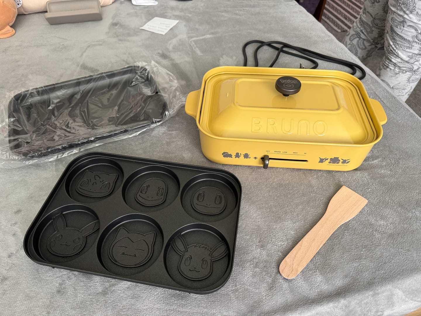 Customer photo review of Pokémon Compact Hot Plate (Limited Edition) BOE059-PKM