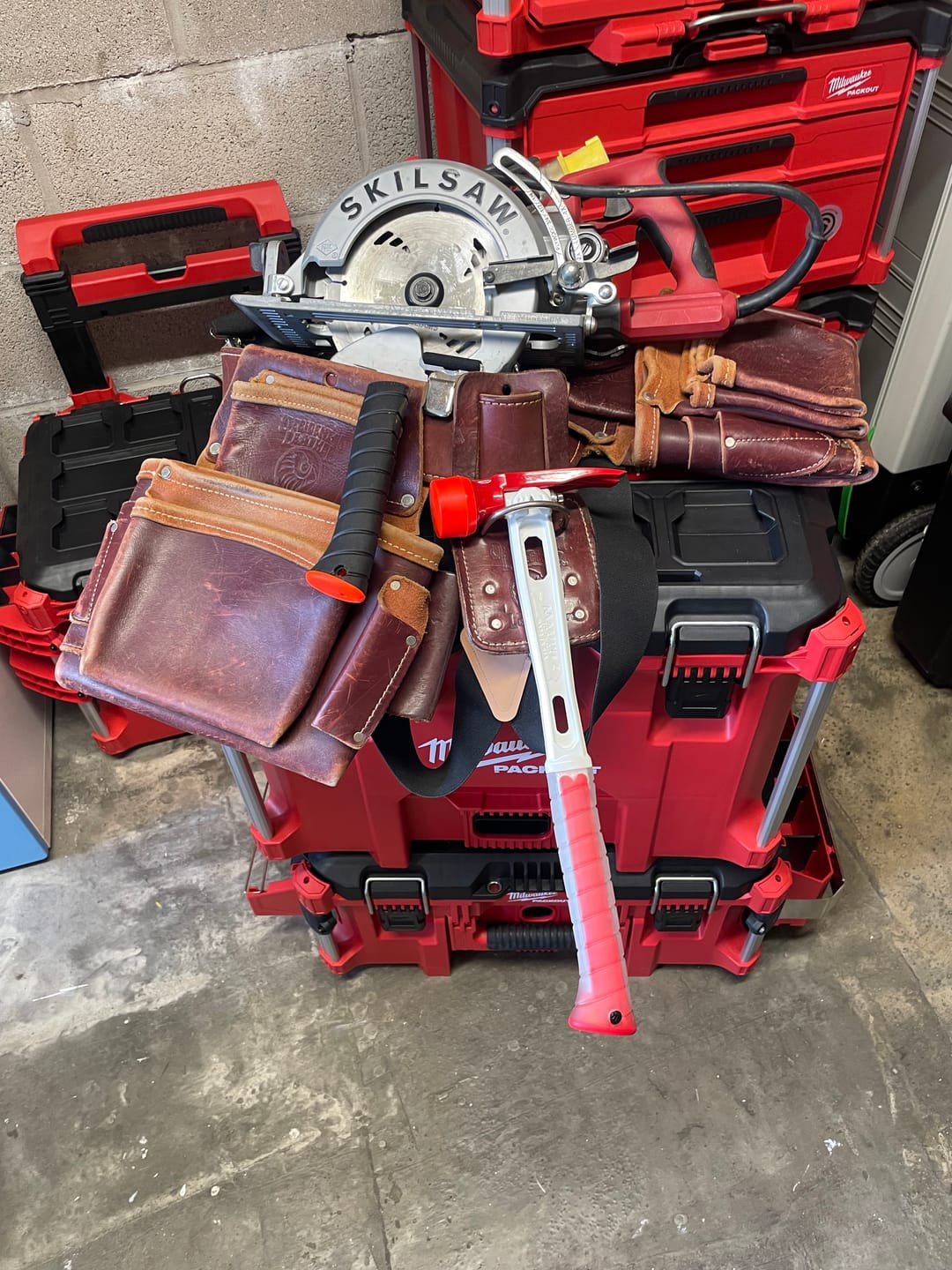 Customer photo review of Martinez Tools | Black Overlay Hammer Grip