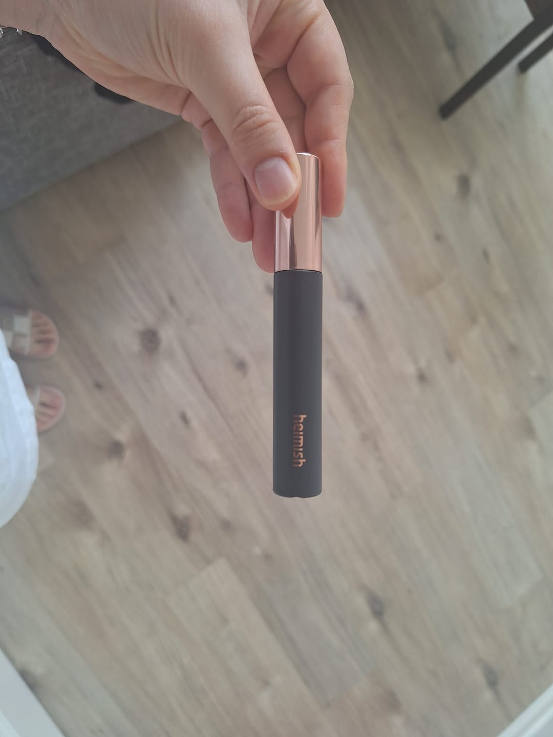 Customer photo review of Pagarinoša skropstu tuša Heimish Dailism Smudge Stop Mascara