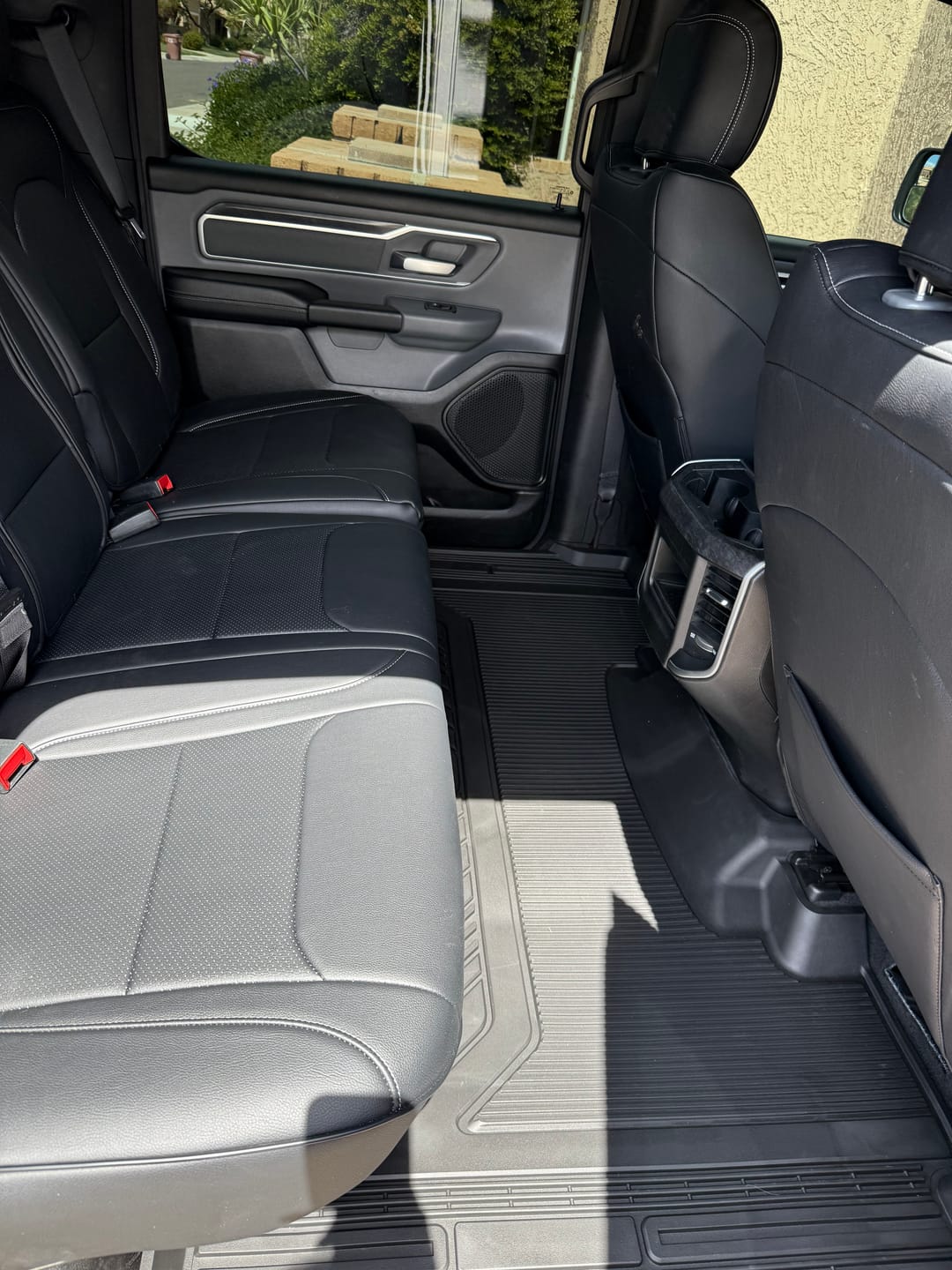 Customer photo review of 2019+ Dodge Ram 1500 Premium Custom Leather Seat Covers