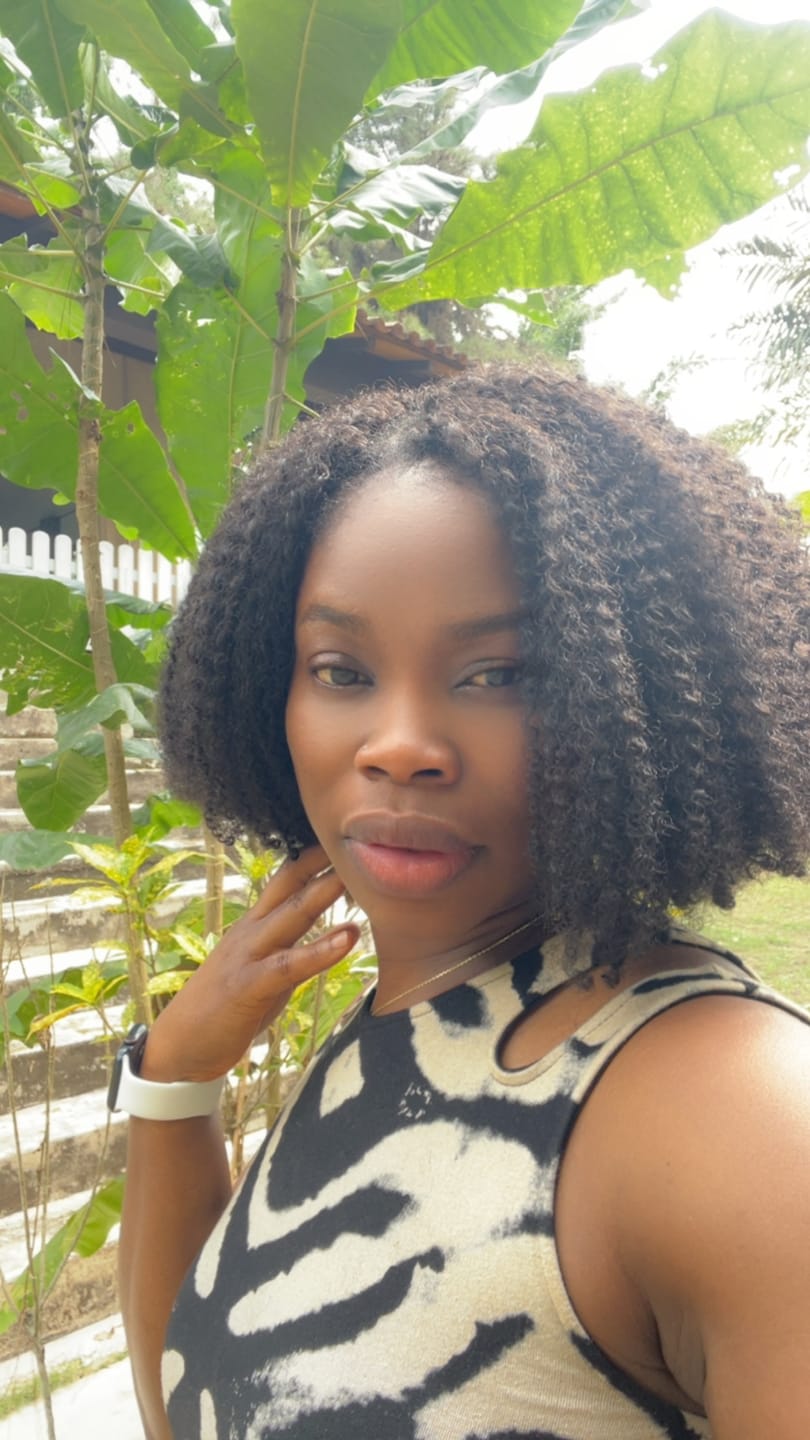 Customer photo review of Brazilian Afro Kinky Curly Texture U Part Wigs AU15