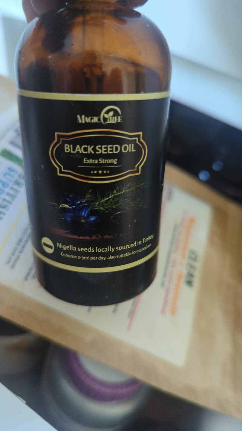 Customer photo review of Black Seed Oil Deluxe