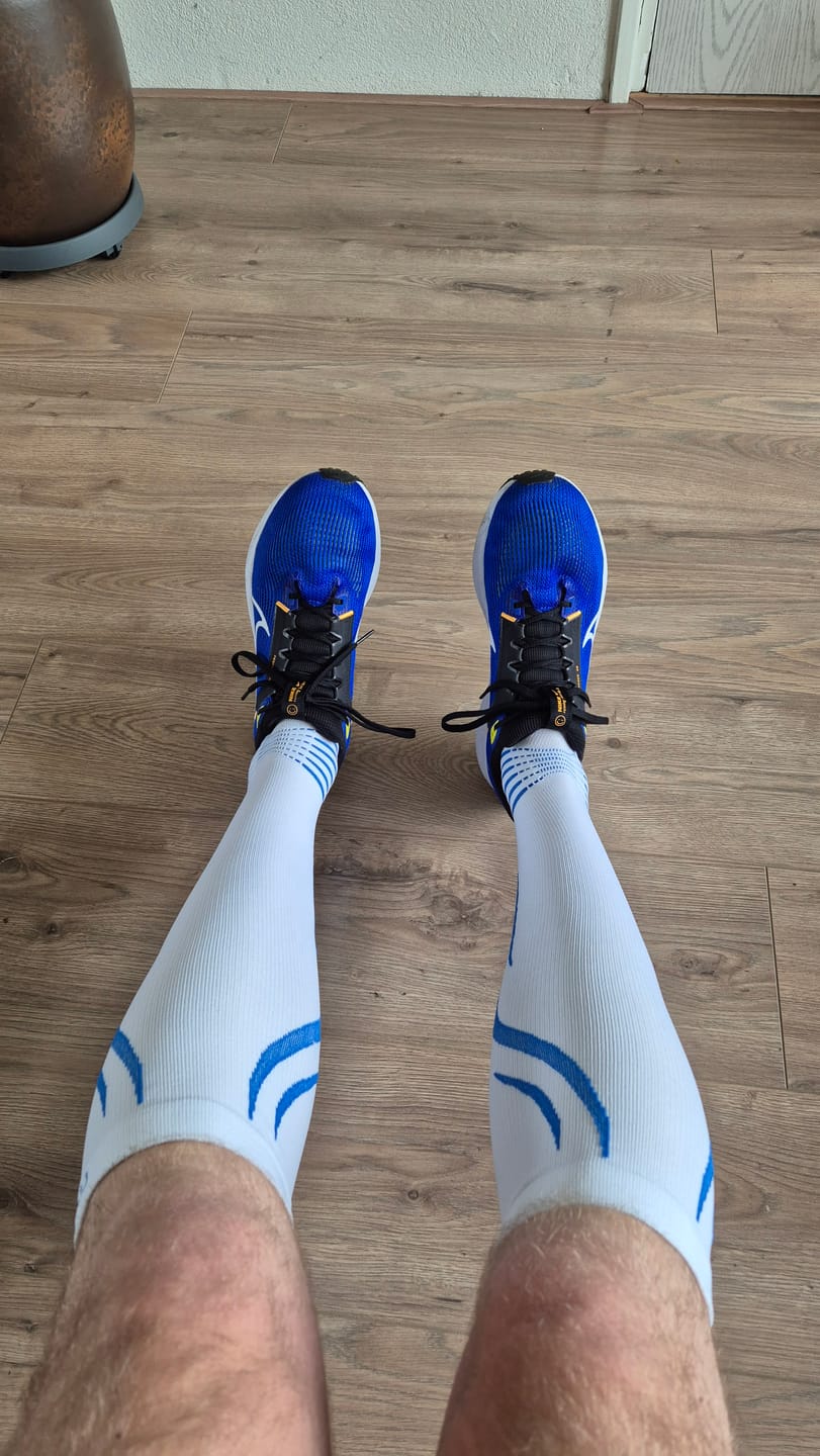 Customer photo review of Performance Pro Running Socks - Herstel & Prestaties (Unisex)
