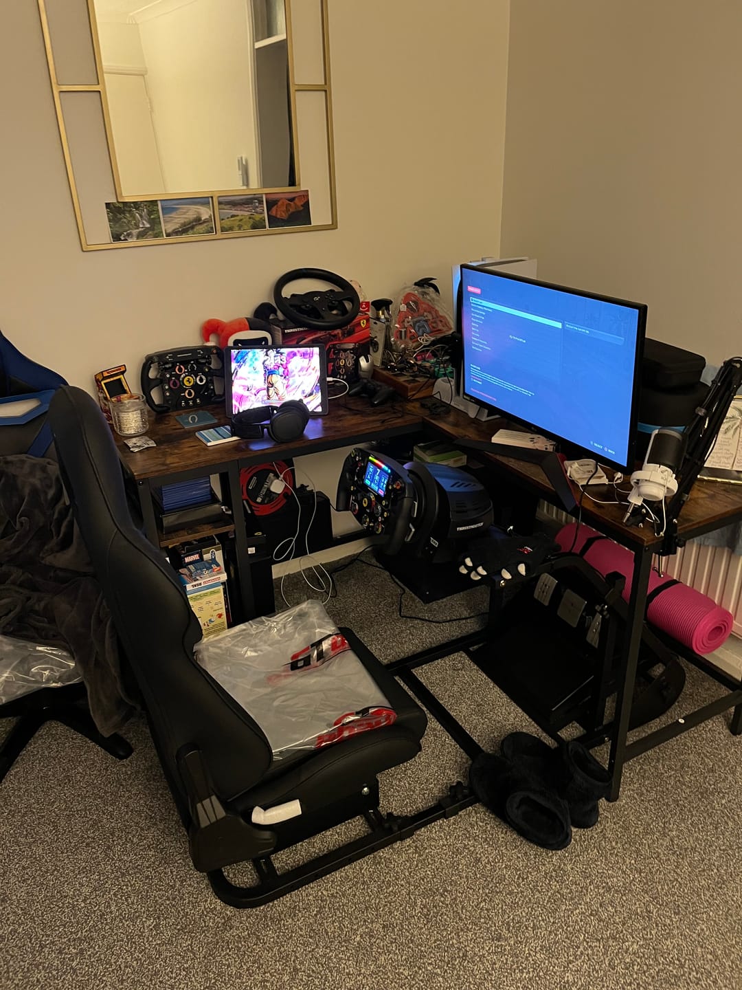 Customer photo review of ART Simulator Single Monitor Mount