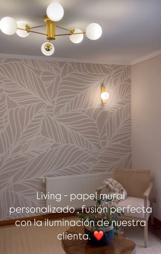 Customer photo review of Lampara Techo Modelo LIMBA Color dorado 4 soquetes