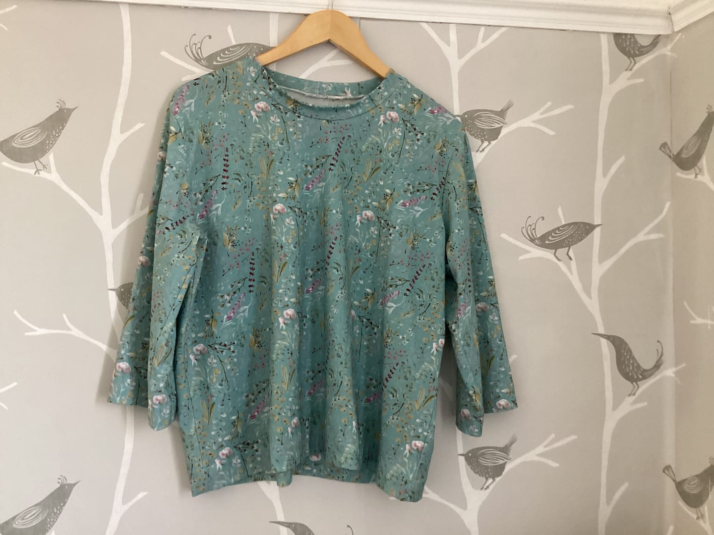 Customer photo review of Dandy Floral Tencel Modal Jersey Fabric