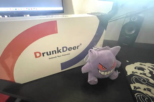 Customer photo review of DrunkDeer A75 - Wired Actuation-Distance-Adjustable Magnetic Switch Keyboard