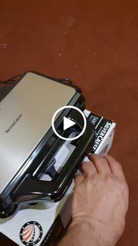 Customer video review of Silver Crest Grill maker & Sandwich maker German Lot Imported