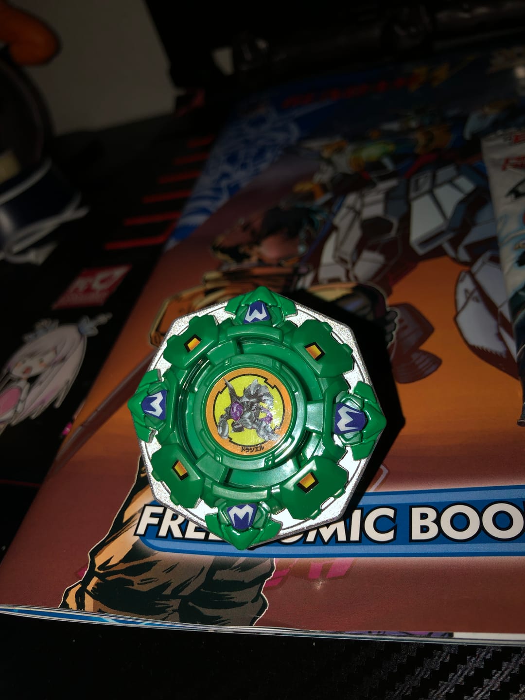 Customer photo review of Takara Tomy Beyblade X BX-00 Booster Draciel S 7-60D