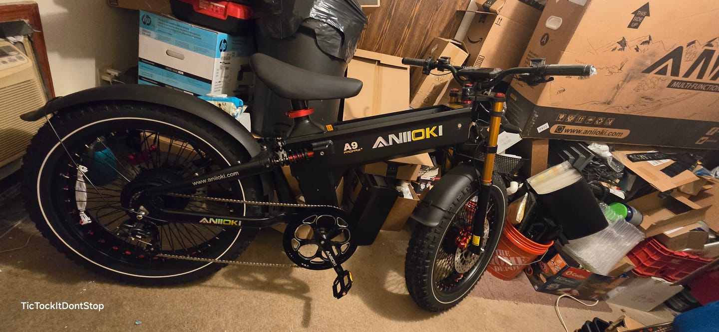 Customer photo review of 2025 Version A9 Pro Max Dual Motor Ebike