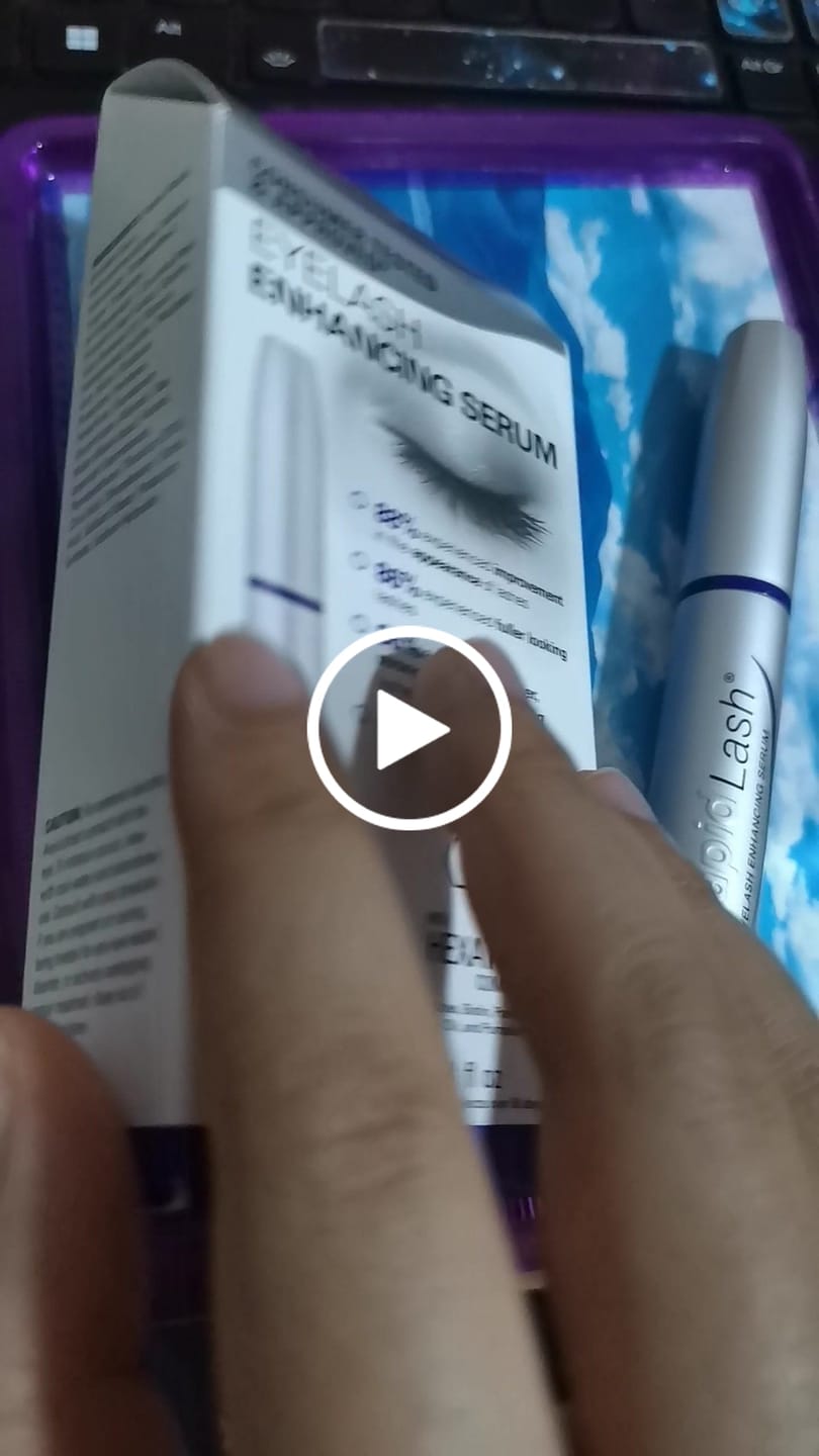 Customer video review of Rapidlash® Eyelash Enhancing Serum