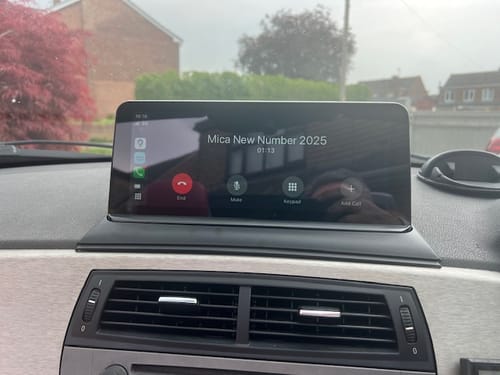 Customer photo review of 10.25'' BMW Z4 E85 E86 2002-2009 Android 13 GPS screen CarPlay Android Auto