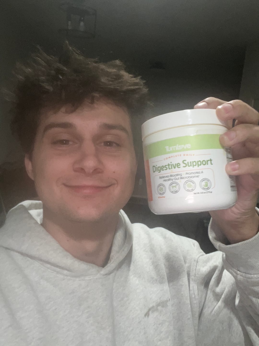 Customer photo review of Daily Digestive Support Powder
