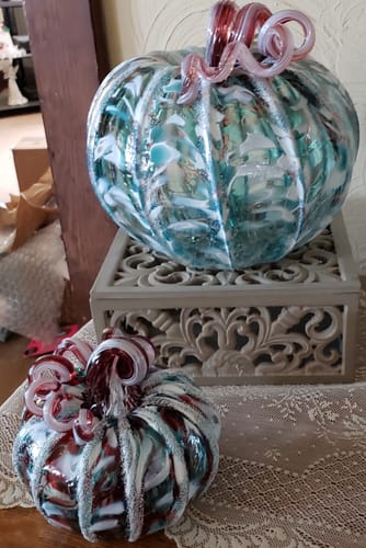 Customer photo review of Winter Frost Pumpkin