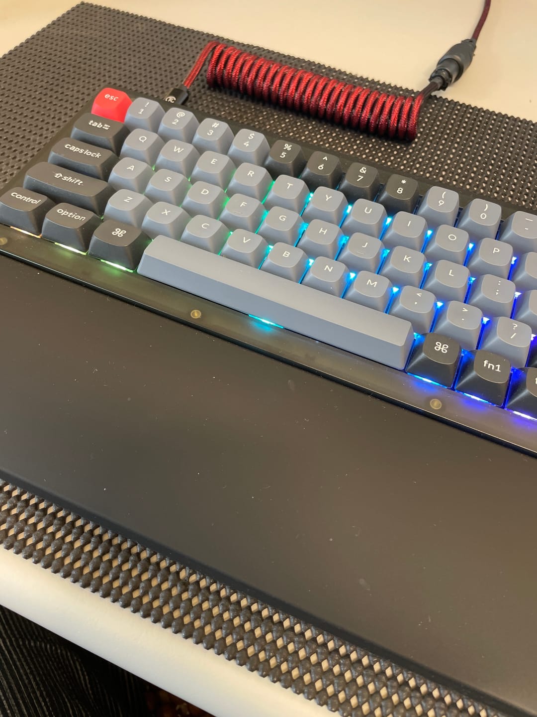 Customer photo review of Keychron 矽膠手托