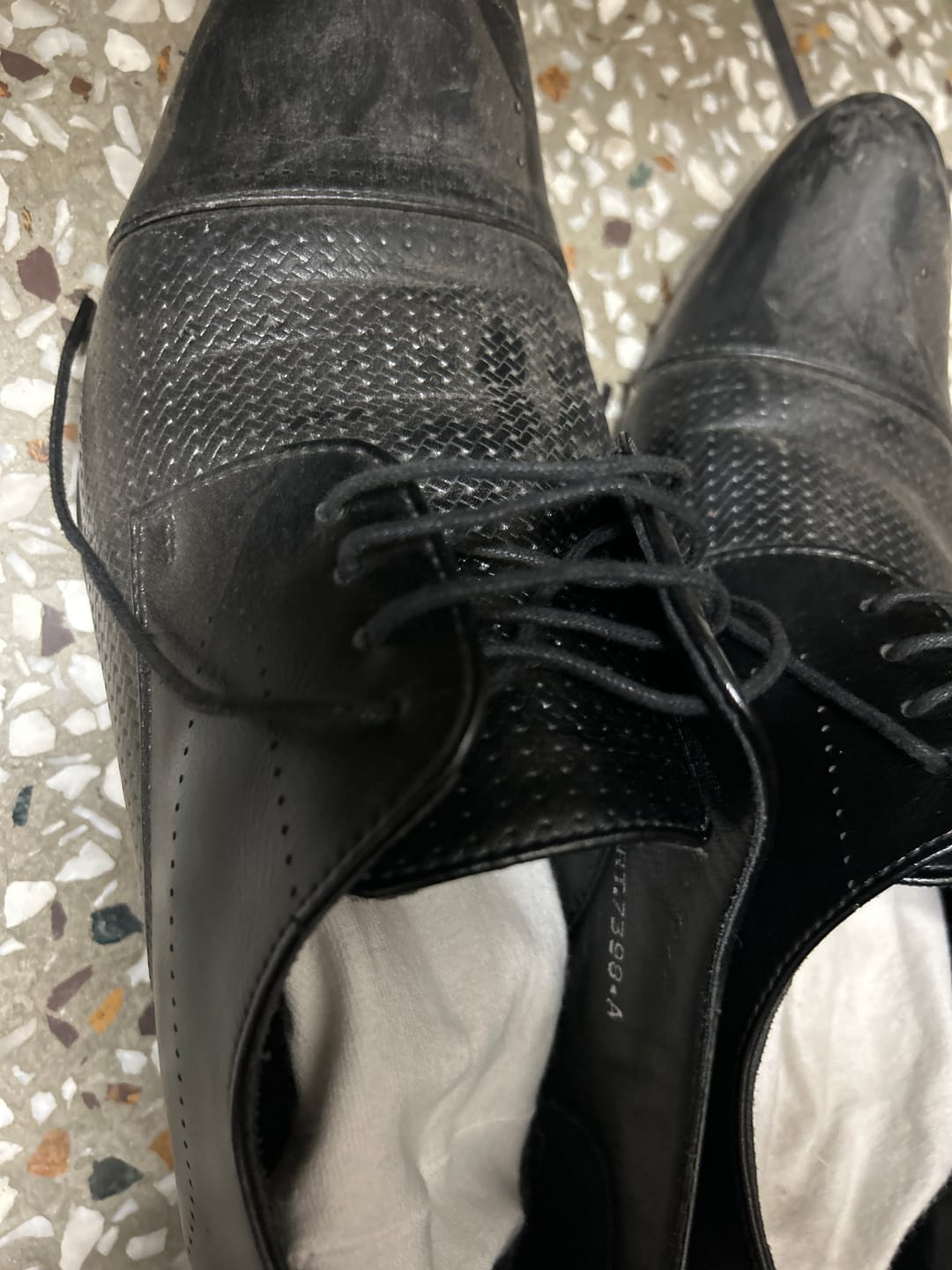 Customer photo review of Bacca Bucci HOMER Formal Shoes with Superior Comfort | All Day Wear Office Or Party Lace-up Shoes