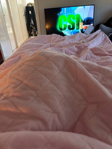 Customer photo review of Weighted Blanket II