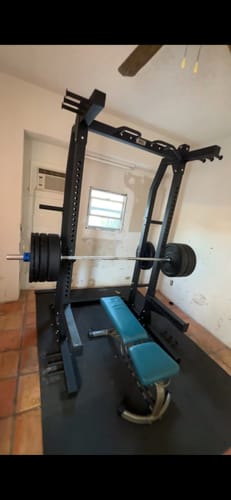 Customer photo review of 700lb Olympic Barbell
