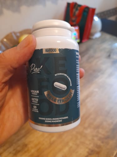 Customer photo review of ELETTROLITI MAGNESIO MALATO, POTASSIO, SODIO