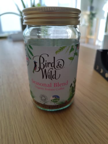 Customer photo review of Organic Instant Coffee 100% Arabica 100g Jar - 100g