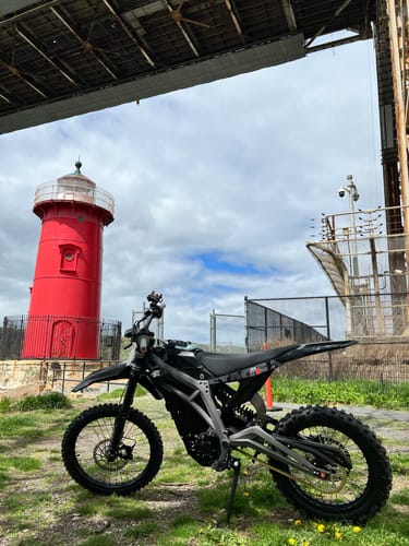Customer photo review of Stage2, M2 72V Electric Dirt Bike