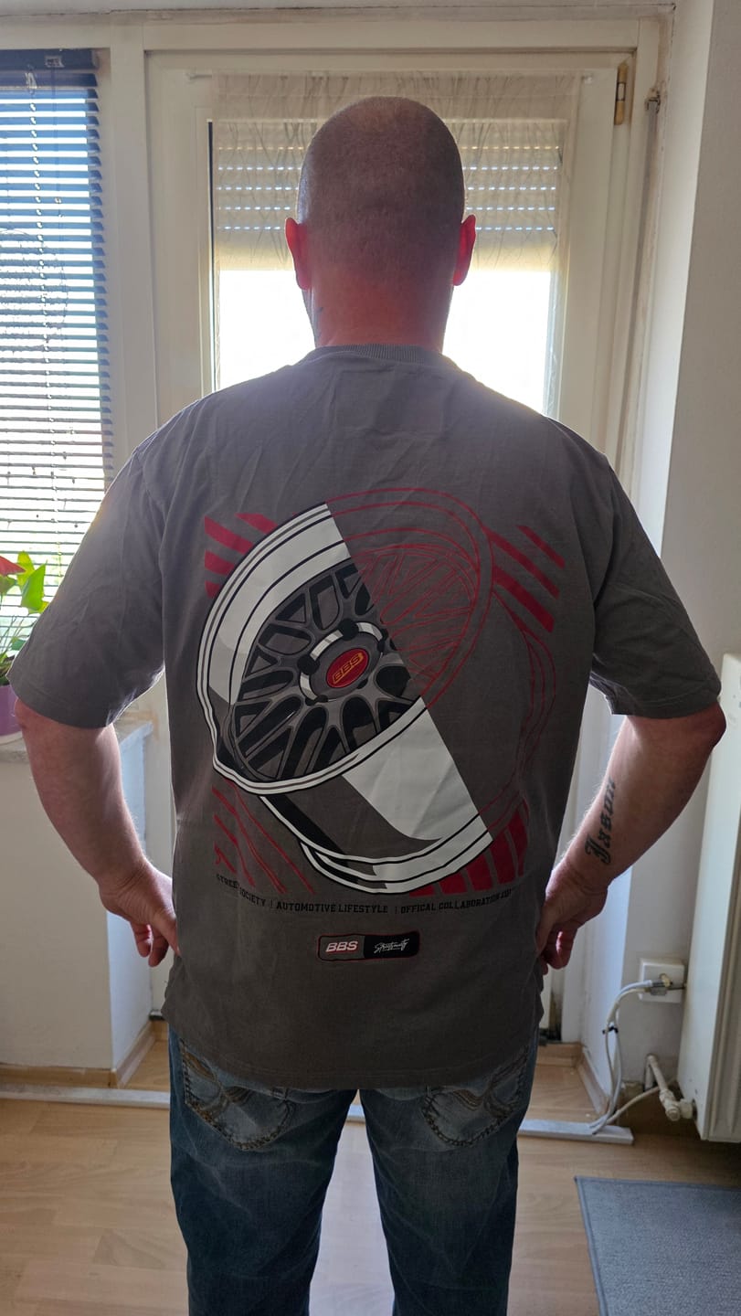 Customer photo review of Street Society "BBS LM" Shirt grau