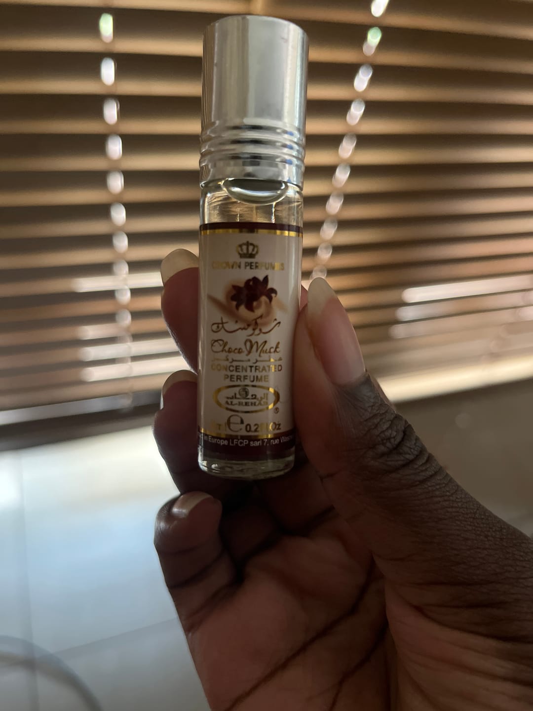 Customer photo review of Choco Musk Al-Rehab 6ml