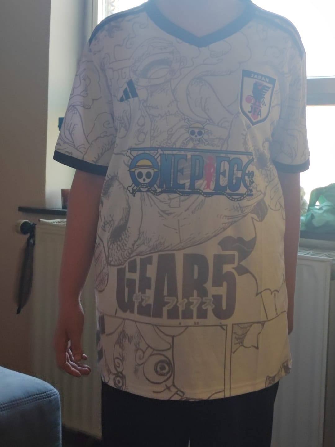 Customer photo review of MAILLOT JAPON 2024 - LAUGHING LUFFY GEAR 5
